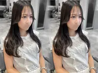 【🪄ミニモ限定🩵】盛れる前髪+顔まわりカット+コテ巻き💗