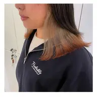 《 大人気✔️❤️》ポイント or インナーカラー【ブリーチ込み】ケアブリーチ使用✨
