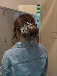 結婚式参列ヘア💍