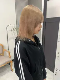 ケアブリーチカラー＋トリキュアorアマトラトリートメント