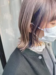 【2cm以上のリタッチの方】最上級ケアMENU❣CUT+ケアBLEACH+ケアCOLOR+