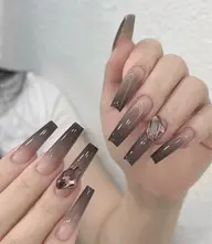 グラデーション+チップ長さ出し