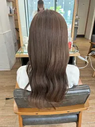☆平日1名様限定☆透明感ベージュ🤎 コテorストレート仕上げ✨
