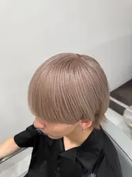 🔥【メンズ限定】🔥1ブリーチ＋カラー＋髪質改善4ステップトリートメント＋ヘアセット（ハイトーン、メンズカット、韓国）