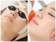 【脱毛】男女共通 顔首全体パック含む