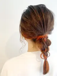 🌿人気No. 1🌈インナーカラー(ブリーチのみ)(ダブルカラーの場合＋￥2500)※カットは含まれておりません