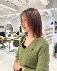 顔まわりカット（おくれ毛）＋前髪カット¥2500