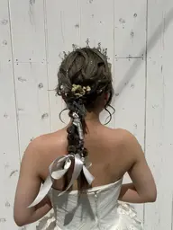 推し活・お呼ばれヘアアレンジ🩷☆*。