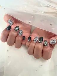 【口コミ投稿割】💛デザイン3〜5本💛(オフ無料・パーツつけ放題)