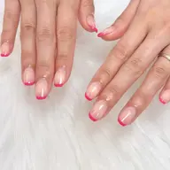 ミニモ限定価格✨️(オフ無し)ハンドクリアベースフレンチ💅※ドライケア込み