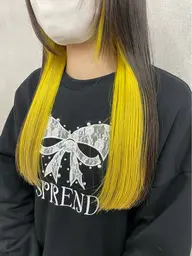 🍯インナーだけ染めたい方🍯インナーブリーチ＋インナーカラー＋高濃度トリートメント