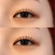 【圧倒的持続🖤LEDマツエク】フラットラッシュ100本迄 \オフ込み&ʙʀᴏᴡɴのmix可能/