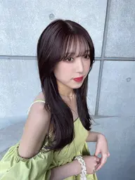 前髪カット✖️透明感カラー✖️髪質改善トリートメント