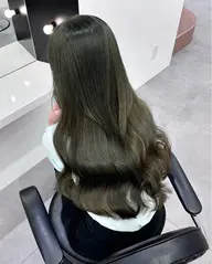 【オリーブカラー🫒✨】ワンカラー＋選べるオリジナルケア💇‍♀️