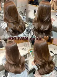 🌸春に向けて明るくしたい人におすすめ🌸【大人気メニュー】💜ブリーチなしダブルカラー➕カット➕トリートメント🤍