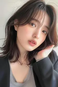 【 平日限定 】💓お出かけ前に💓前髪カット+ふんわりコテ巻き