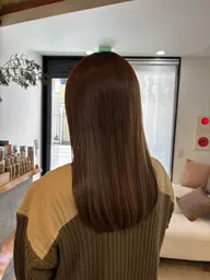ミニモ学割U24🌷ダメージレスな髪質改善ストレート🌷➕３センチ以内メンテナンスカット💇‍♀️（レイヤーカットも可）