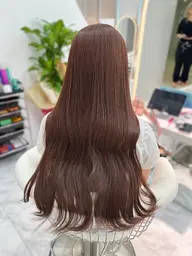 【大人気】ブリーチなしダブルカラー＋クイックトリートメント(超音波アイロン付き)🪄🤍