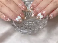 〈Hand〉🧡マグネット/フラッシュネイル✨ ※初回オフ無料/