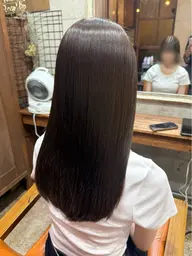 【人気メニュー✨】ケアカラー＋3stepトリートメント