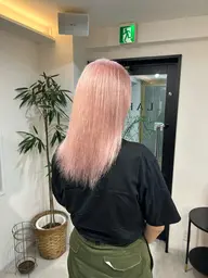 【ハイトーン】ブリーチ+カラー