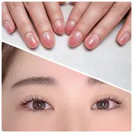 期間限定💫同時施術OK🫧 「マツパ＋ネイルセット💅」 （オフなし）カラグラorフレンチ（クリアベース）