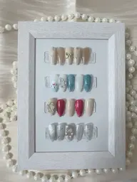 人気ワンホンネイル 定額メニューC【初回ジェルオフ無料ケア込み】¥7980色変更可🩷パラジェル変更＋800円