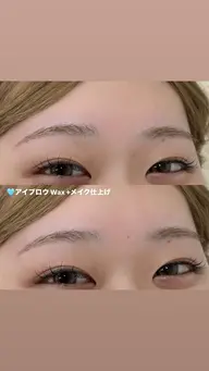 💟5月限定💟アイブロウデザイン WAX+メイク仕上げ