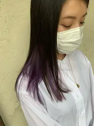 ✨フルカラー＋インナーカラー(ブリーチ込み)＋ブロー💖¥19250→¥8660