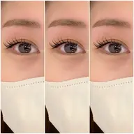 💜セットメニュー💜高品質マツエク上100本までつけ放題＋アイブロウ美眉デザイン（WAX脱毛）（マツエク本数変更可）