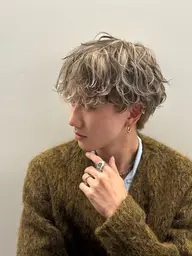 【メンズ限定ブリーチモデル募集!!】カット＋ダブルカラー＋1ステップトリートメント