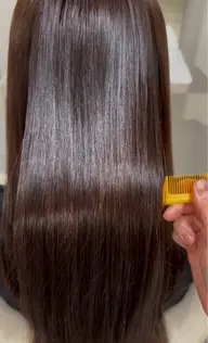 ツヤツヤ✨こだわりの縮毛矯正