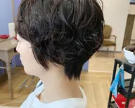 《ショート限定》コスメパーマ+カット+クイックトリートメント     デジタルパーマ+1000円