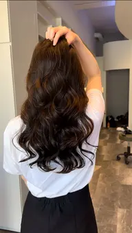 【お問い合わせのみ】コテ巻き風パーマ＋カット＋トリートメント