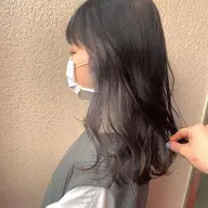 Point Bleach+外国人風カラー<イヤリングカラー,ミストバング/フロントカラ->