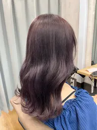 ✨ミニモ限定価格✨デザインカット+カラー+5stpトリートメント【白髪染め可】