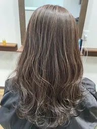 白髪ぼかしハイライト【ケアブリーチ1回】＋白髪ぼかしカラー＋トリートメント