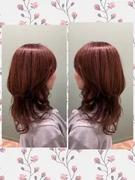 ❤️似合わせカット骨格に、合わせて風が吹いても元に戻る再現性の高いカット