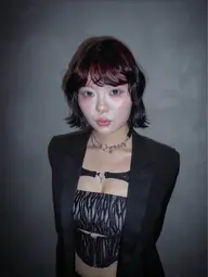 ブリーチ無しWカラー