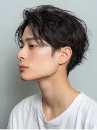 🔥【リピート限定】質感キープパーマ＋カット＋髪質改善トリートメント(aujua)💓‪