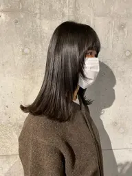 カット＋縮毛矯正＋2step超音波トリートメント