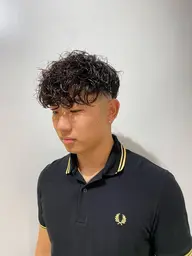 《🔥本日HAYATO指名限定🌴》カット＋ケアパーマ＋トリートメント＋マイクロバブル