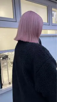 ケアブリーチ(リタッチ) 全体カラー➕オージュアシャンプー➕コーティングトリートメント☁️