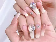 【オフ無し】🔥チップ長さ出し🔥シンプル持ち込みデザイン