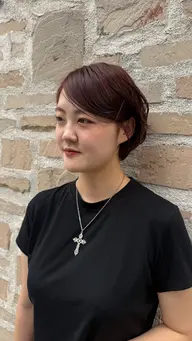 【平日限定】🍒ヘアカラー➕前髪カット🍒