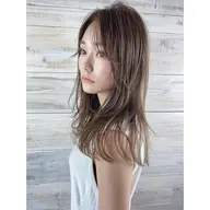 【リピーター様☘️】🩵似合わせカット➕うる艶カラー🩵