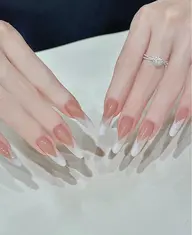 人気⭐️【チップスカルプ長さ出し】フレンチ