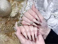 【平日限定17時まで💛】2500種類💫パーツ2つ付き✨ワンカラー/グラデーションコース