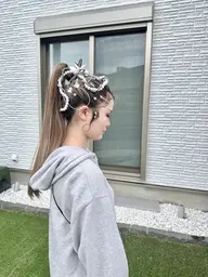 🎀卒業式袴着付け+ヘアセット