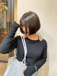 透明感カラー🩵🩷+トリートメント付